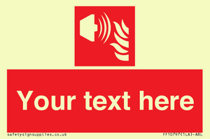 Custom Fire: Fire alarm sounder